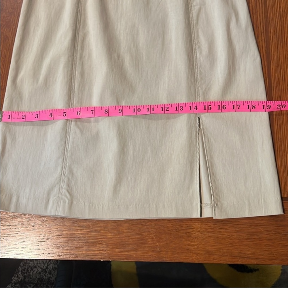 Smart Set | Women’s Size 7 Elegant Cream Sleeveless Midi Dress (Has Stretch!) - Picture 8 of 9